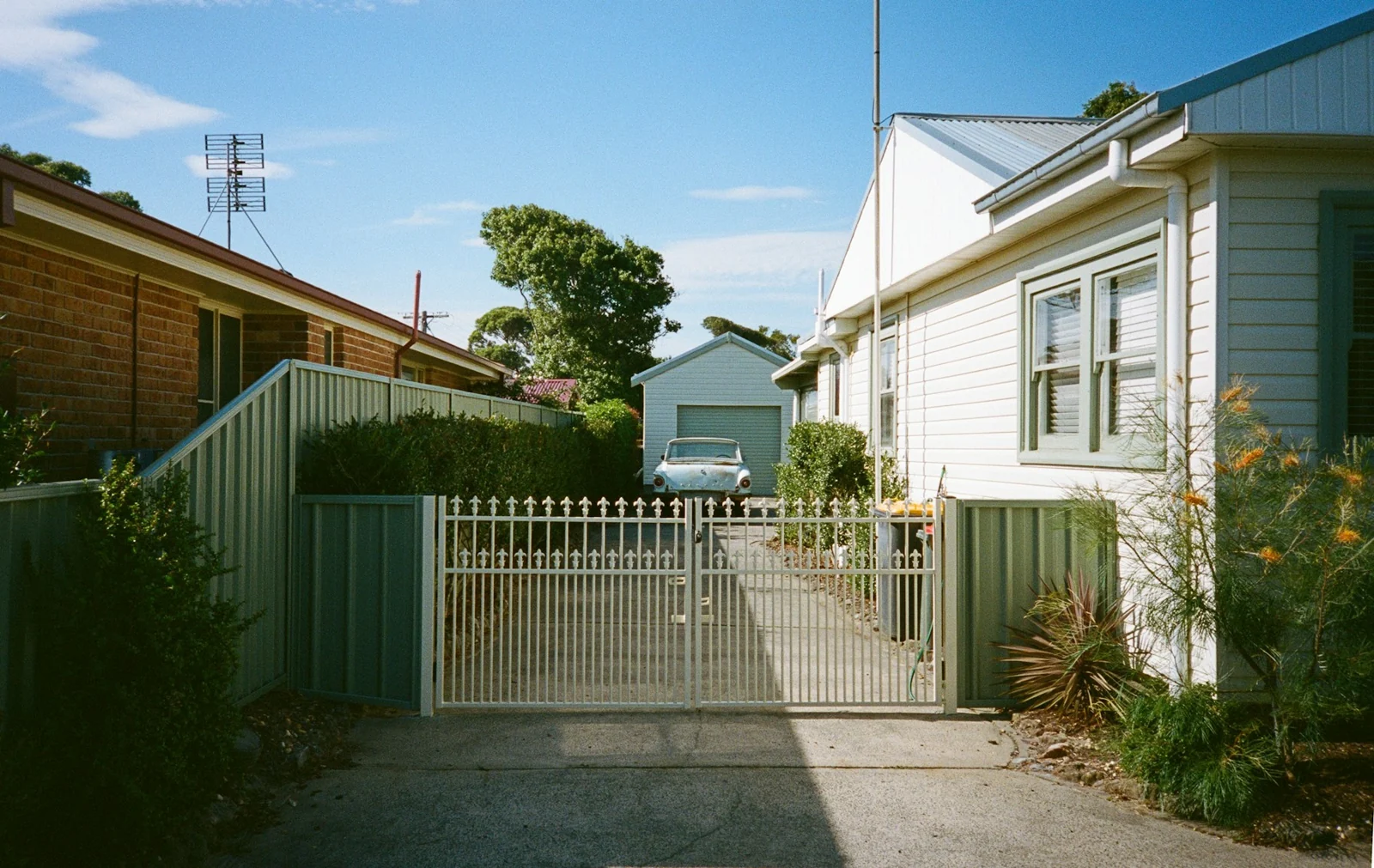 A house behind a front gate in Shoalhaven Heads