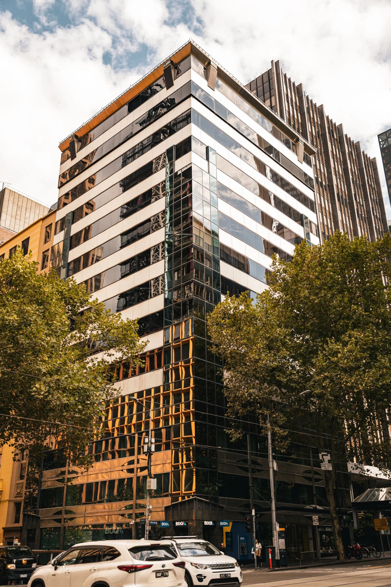 An office tower in central Melbourne